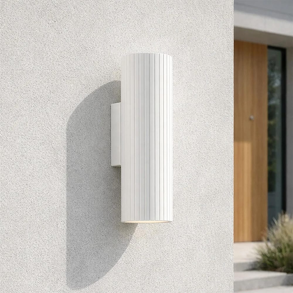Exterior Wall Light Aurora Concrete Outdoor Up/Down Wall Light