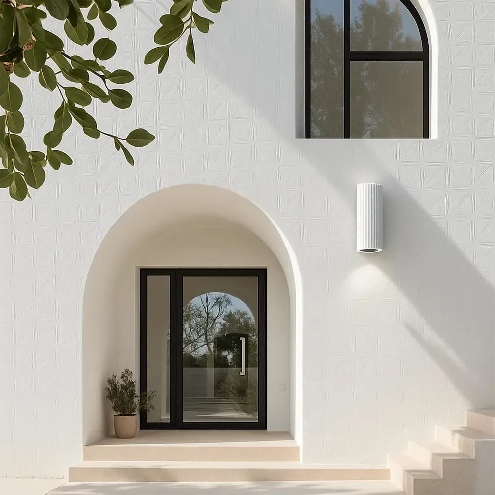 Exterior Wall Light Aurora Concrete Outdoor Up/Down Wall Light