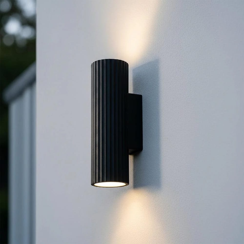 Exterior Wall Light Aurora Concrete Outdoor Up/Down Wall Light