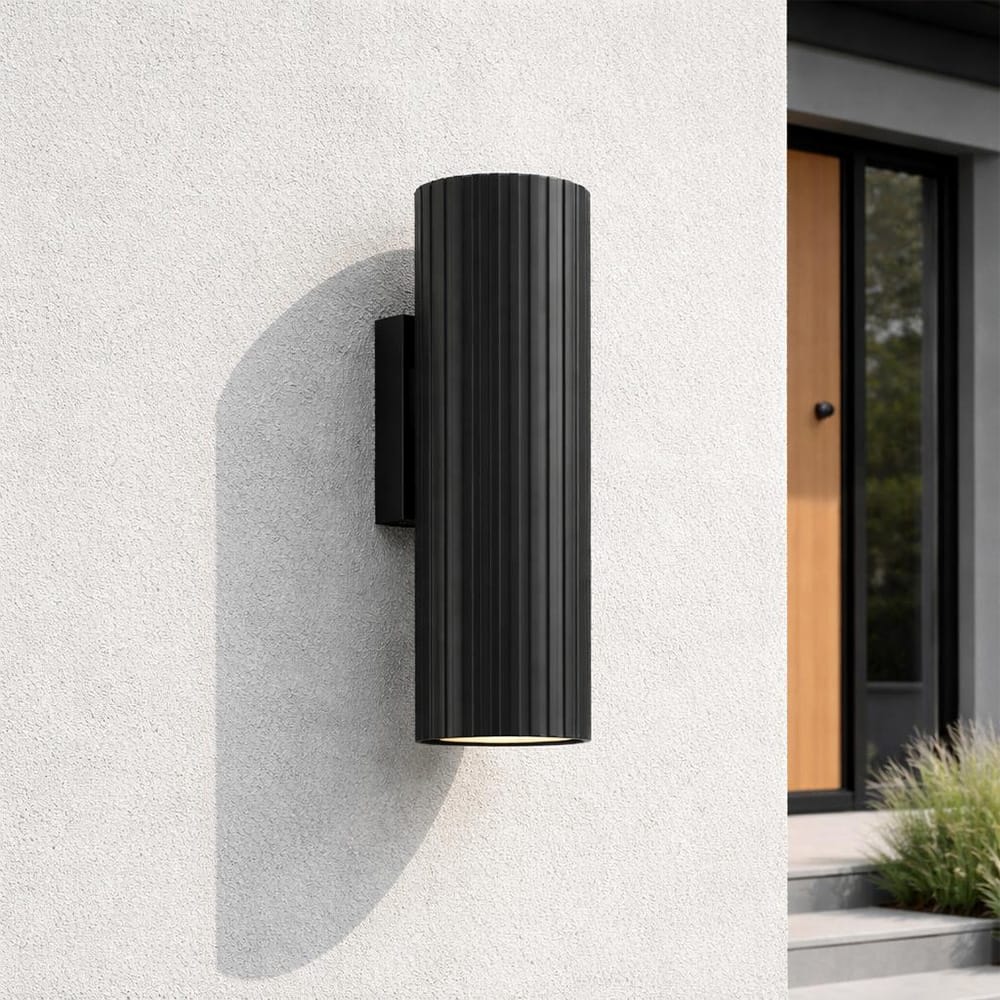 Exterior Wall Light Aurora Concrete Outdoor Up/Down Wall Light