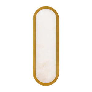 Interior Wall Light / Sconce Auster with Alabaster Glass Wall Light