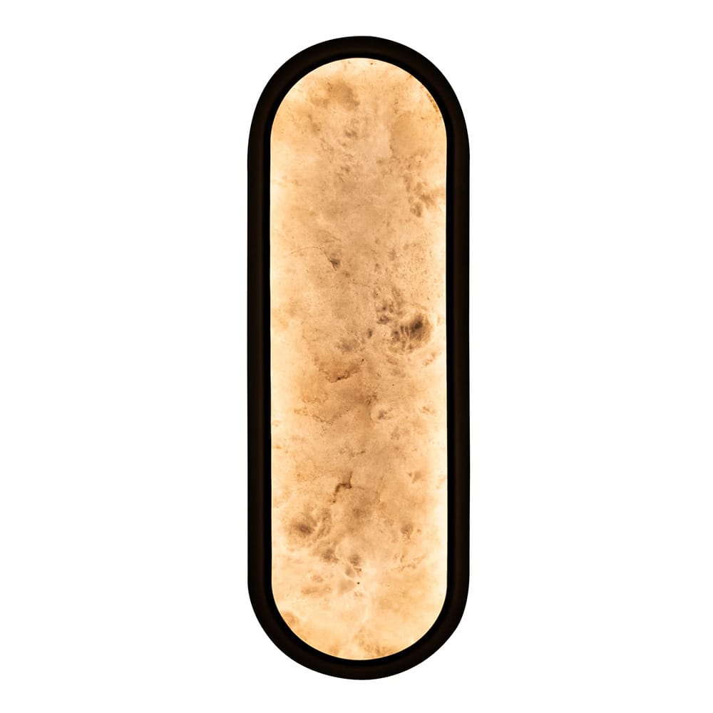 Interior Wall Light / Sconce Auster with Alabaster Glass Wall Light