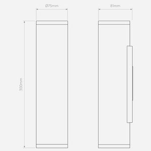 Exterior Wall Light Ava 300 Coastal Wall Light