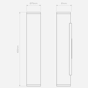 Exterior Wall Light Ava 400 Wall Light