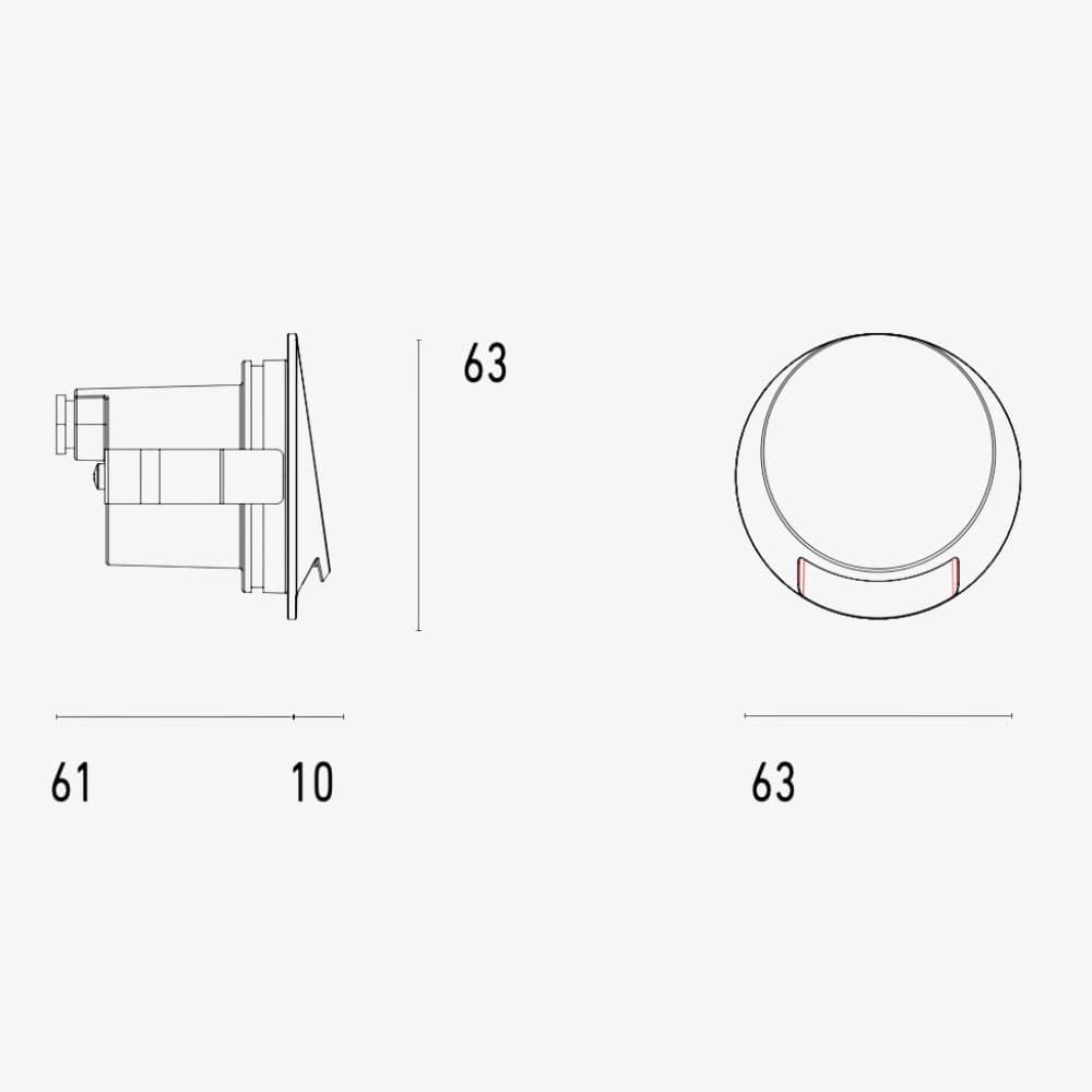 Interior Step Light Avenir 060 Step Light Type 3