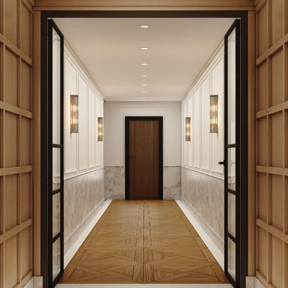 Interior Wall Light / Sconce Avignon Square 500 Wall Light