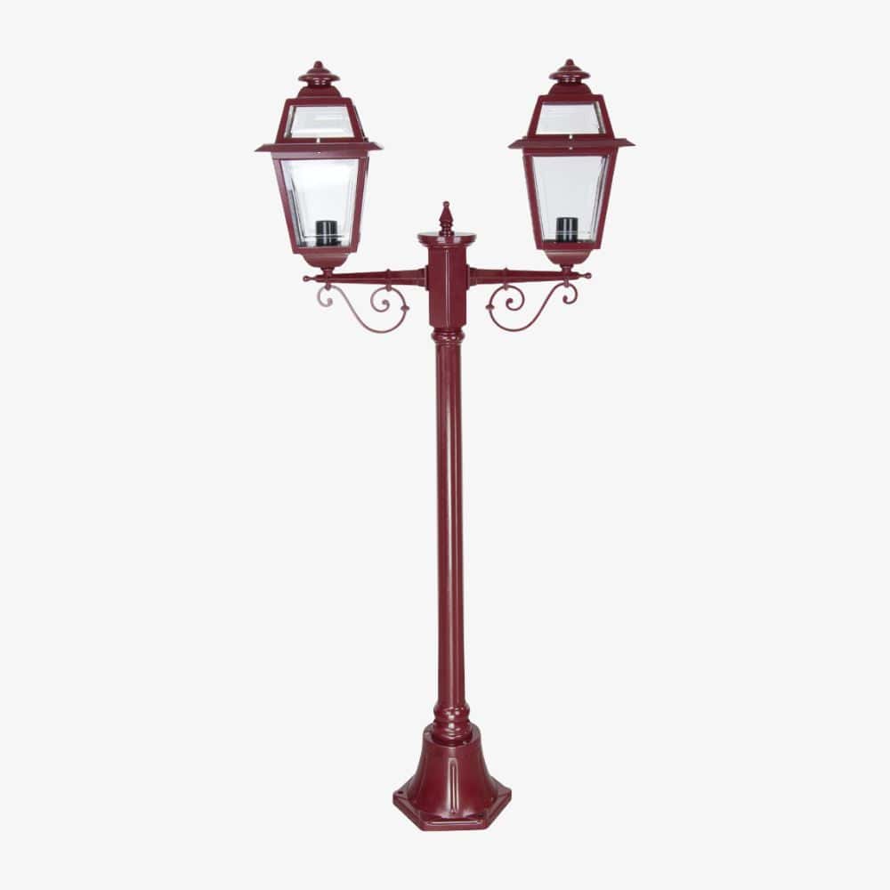 Post Lights Avignon Twin Head Short Post Light