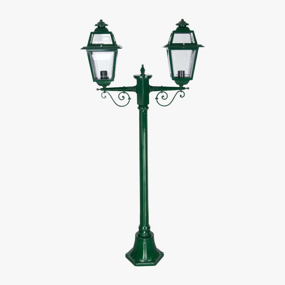 Post Lights Avignon Twin Head Short Post Light