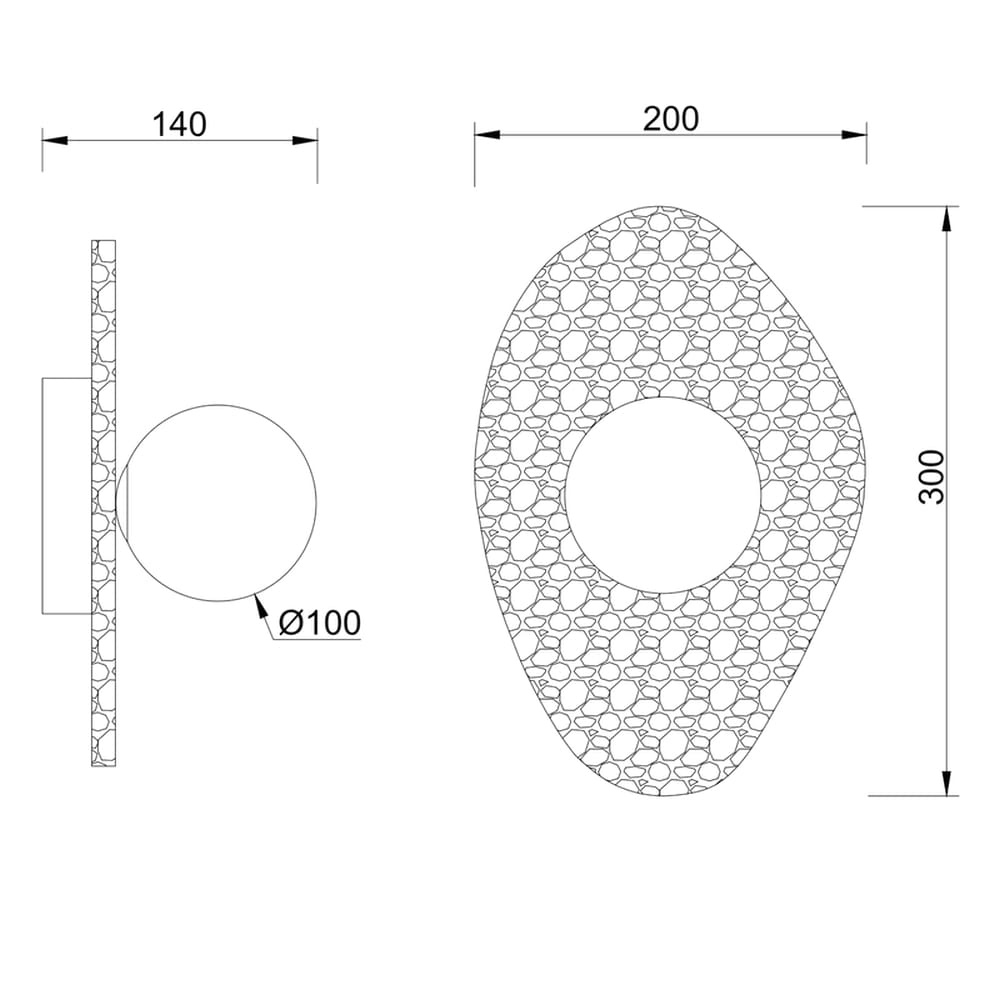 Interior Wall Light / Sconce Avora Bulgari Marble Wall Sconce
