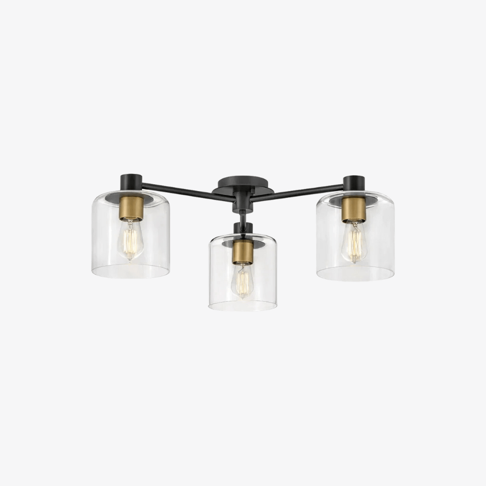 Interior Flush & Semi Flush Axel 3L Semi-Flush Mount