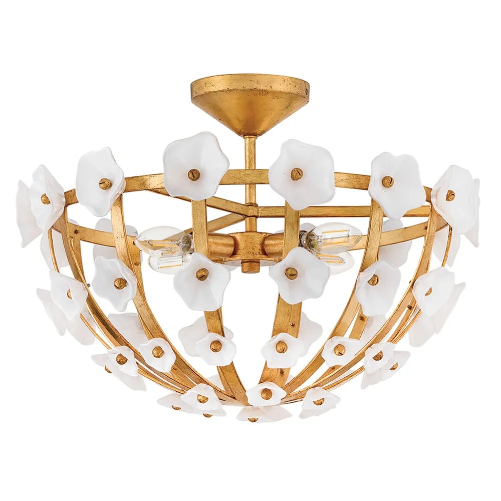 Interior Flush & Semi Flush Azalea Semi-Flush Mount