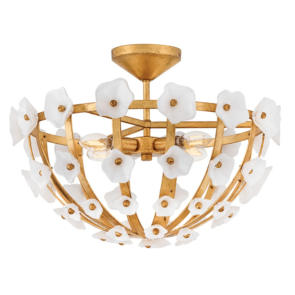 Interior Flush & Semi Flush Azalea Semi-Flush Mount
