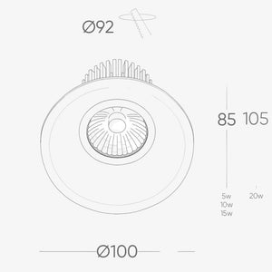 Recessed B236 Down Light