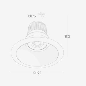 Recessed B503 Down Light