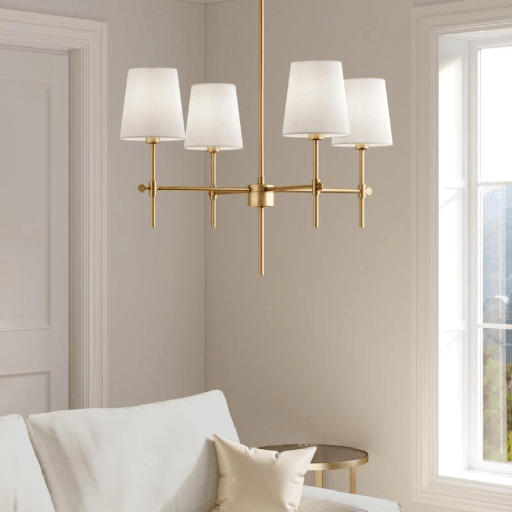 Interior Pendant Baker 4 Light Chandelier