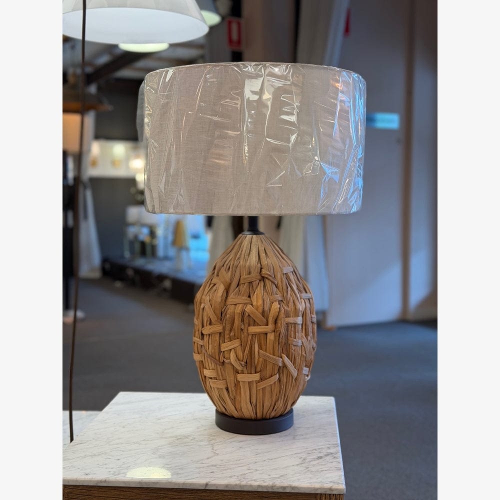 Table Lamps Bali Bamboo Lamp - Base Only - CLEARANCE (Ex-display)