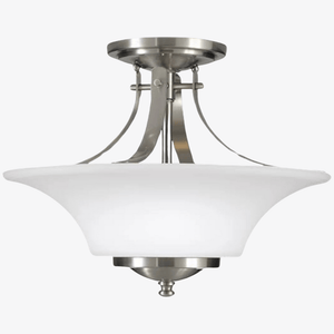 Interior Flush & Semi Flush Barrington 2 Lights Semi-Flush Mount - Large - CLEARANCE