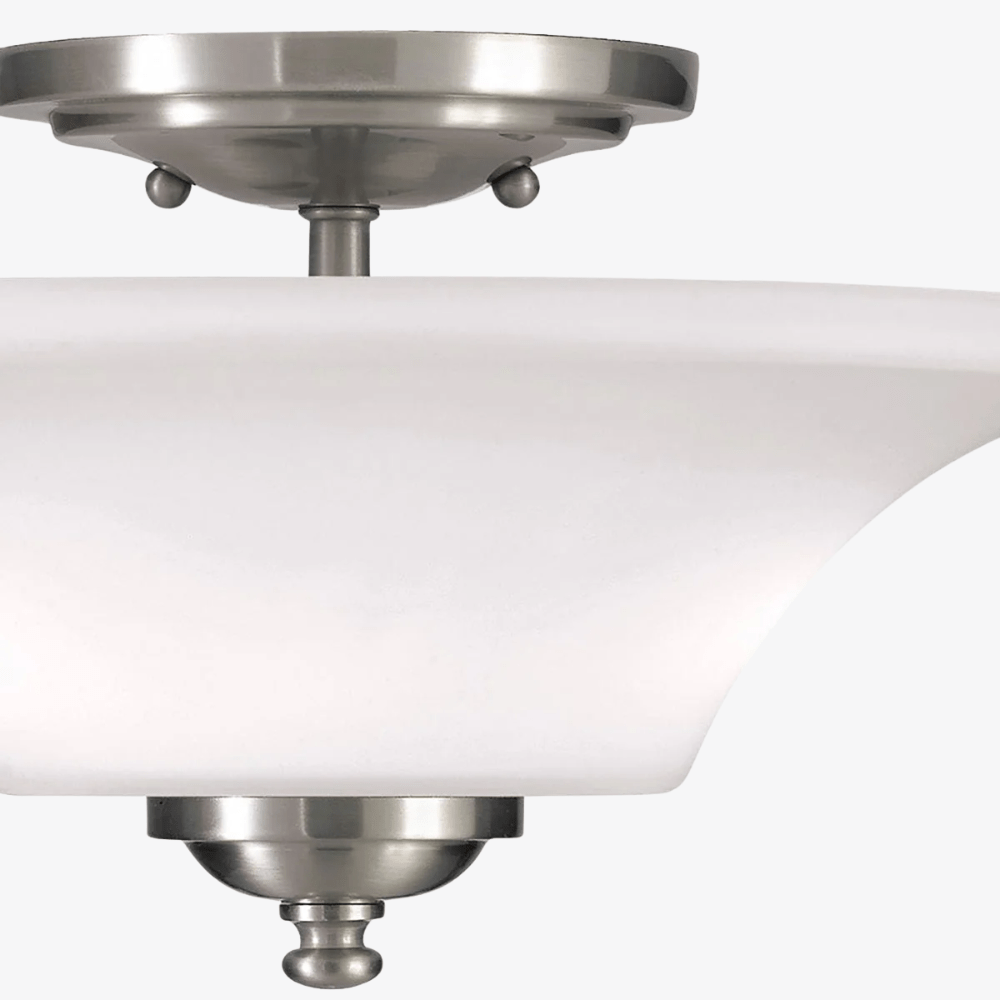 Interior Flush & Semi Flush Barrington 2 Lights Semi-Flush Mount - Medium - CLEARANCE