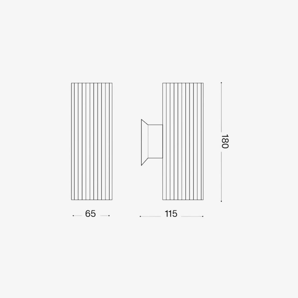 Exterior Wall Light Base Ap2 Wall Light