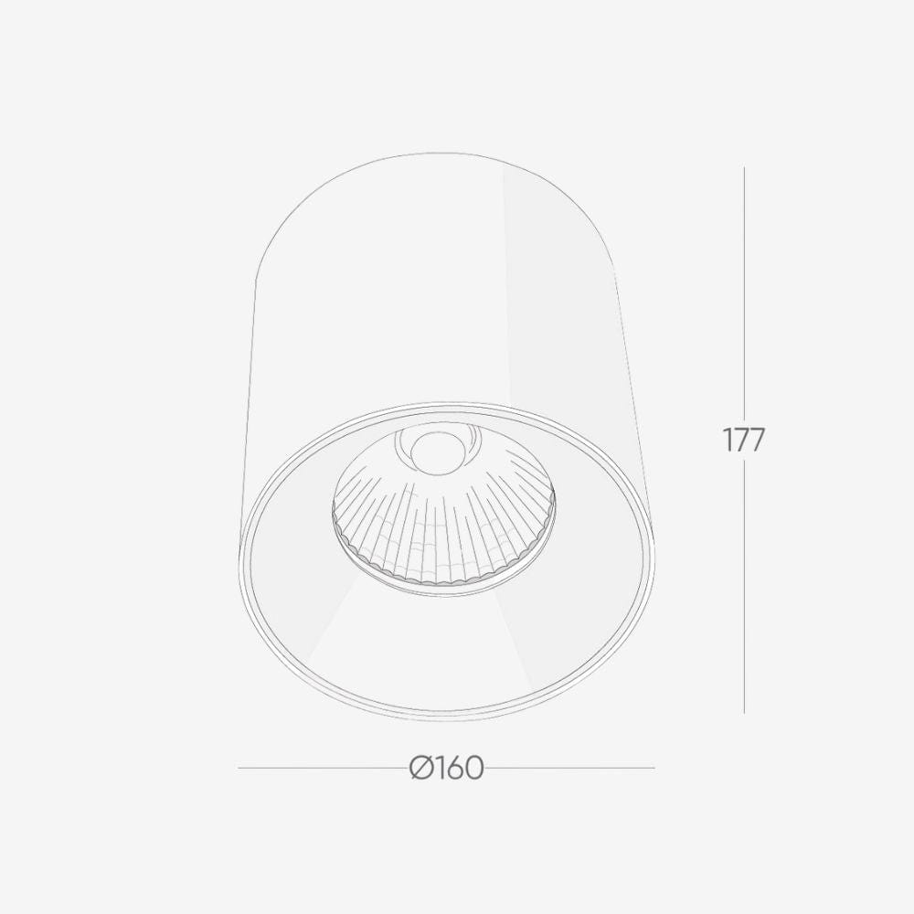 Recessed BC716 Down Light