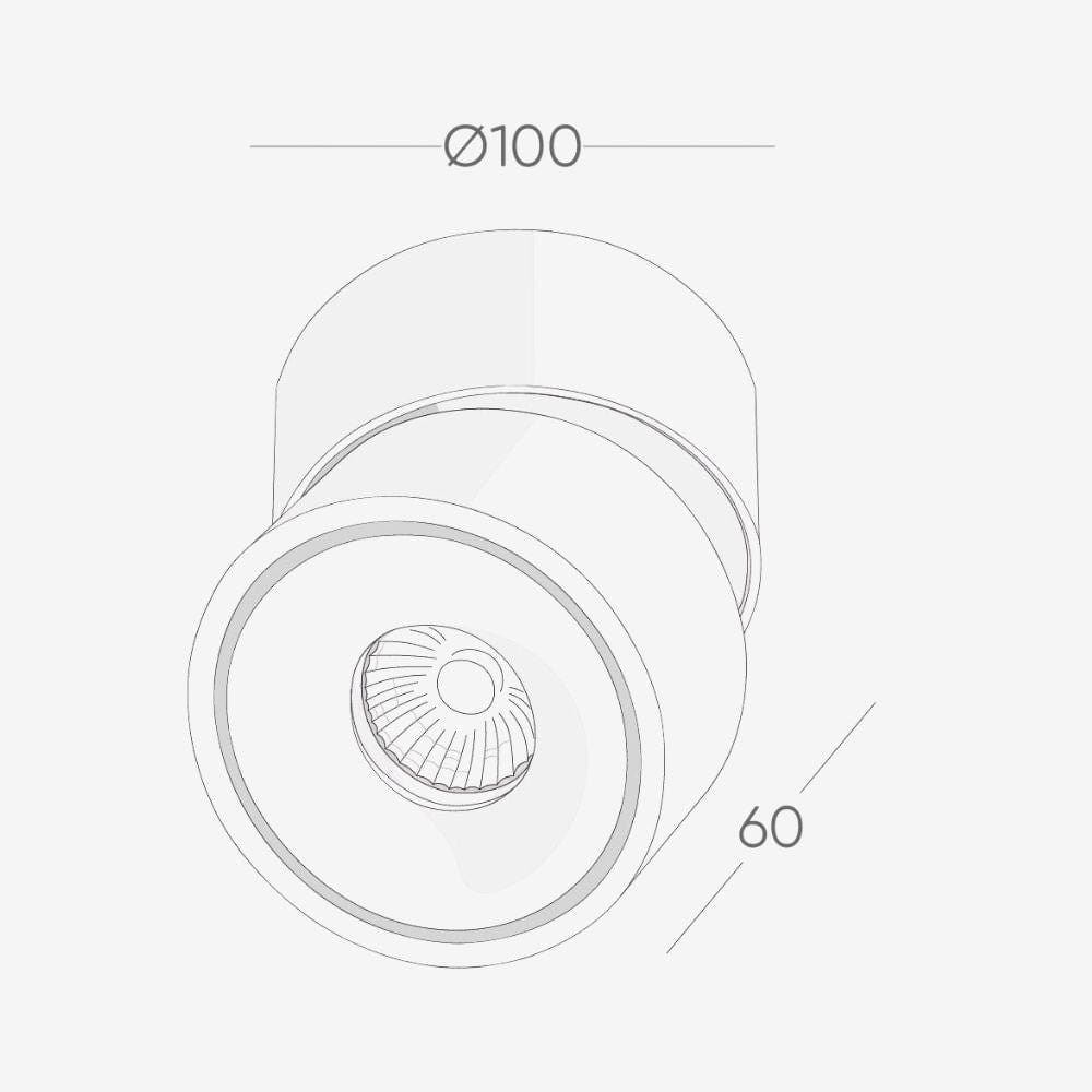 Recessed BCA150SM Down Light - Adjustable