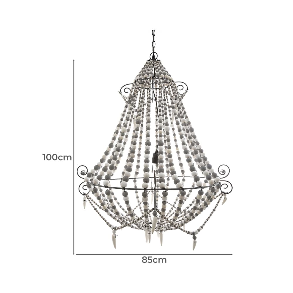 Chandelier Beaded Chandelier (Excess Stock)