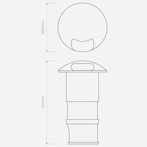 Interior Wall Light / Sconce Beam One LED Light