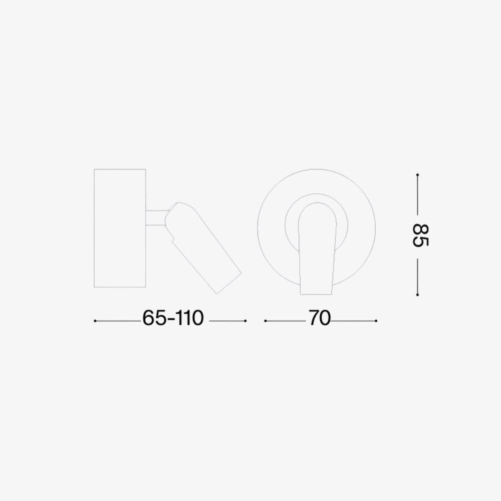 Interior Wall Light / Sconce Bean Ap Round Wall Light