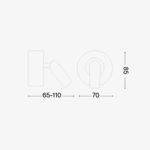 Interior Wall Light / Sconce Bean Ap Round Wall Light