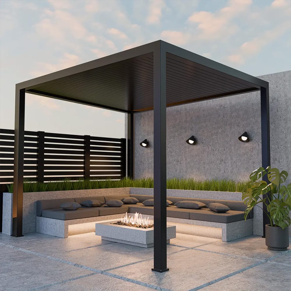 Exterior Wall Light Becard Minimalist Cone Outdoor Wall Light
