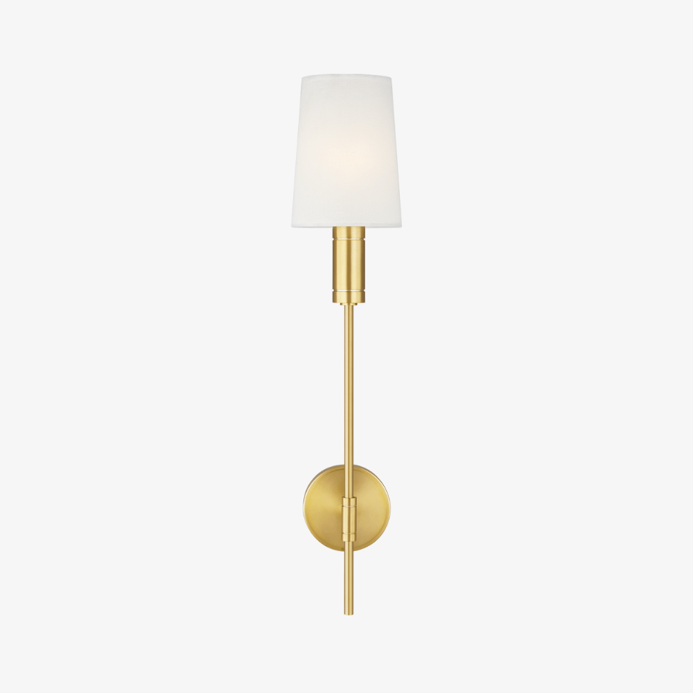 Interior Wall Light / Sconce Beckham Modern Wall Light - Burnished Brass