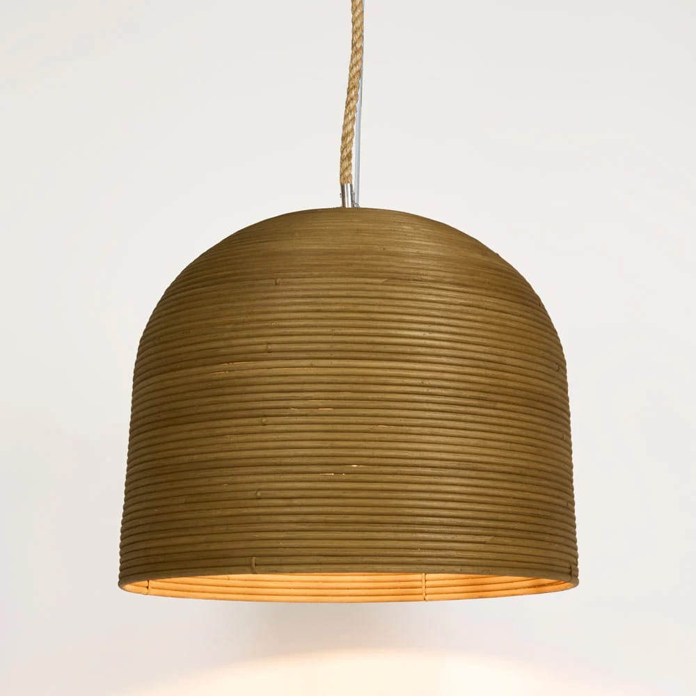 Interior Pendant Bell Natural Pendant Small (Excess Stock)
