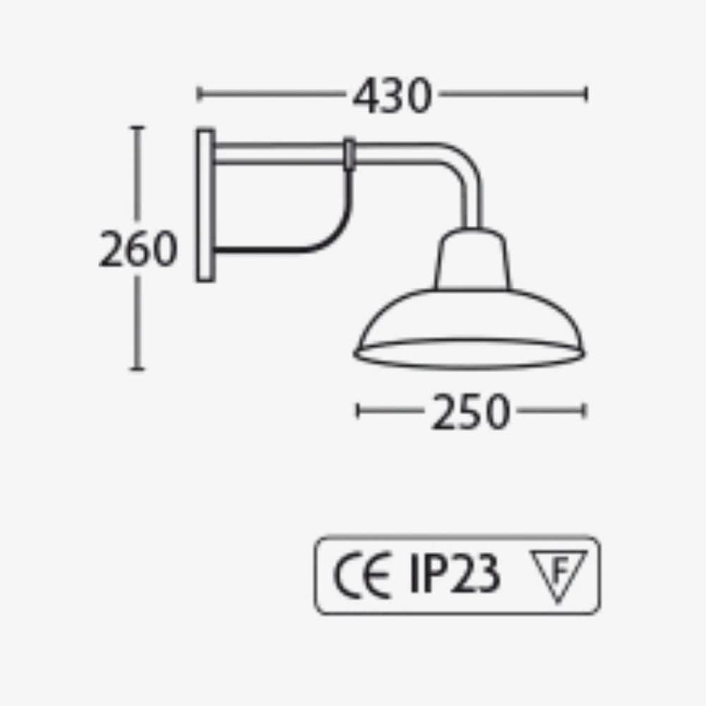 Exterior Wall Light Bells Wall Light