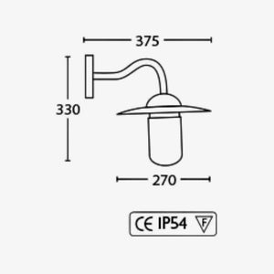 Exterior Wall Light Belongil Wall Light