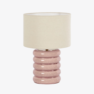 Table Lamps Bentley Blue Table Lamp & Linen Shade