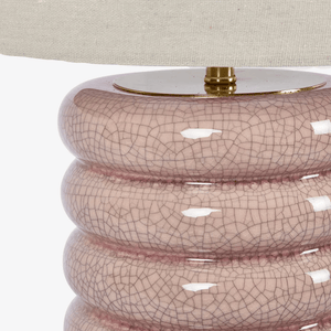 Table Lamps Bentley Blue Table Lamp & Linen Shade