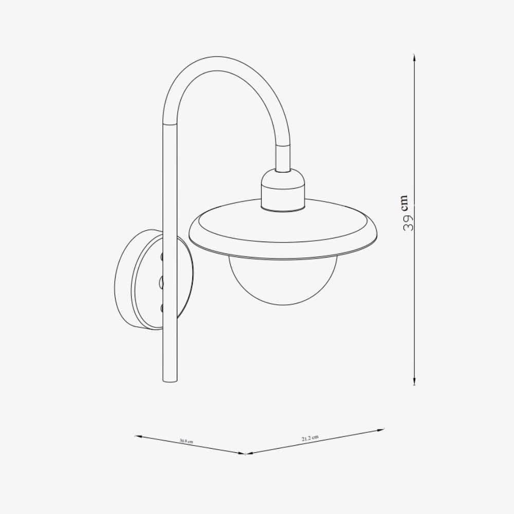 Exterior Wall Light Berlo Wall Light