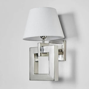 Interior Wall Light / Sconce Beverly Wall Light Polished Nickel - Base Only