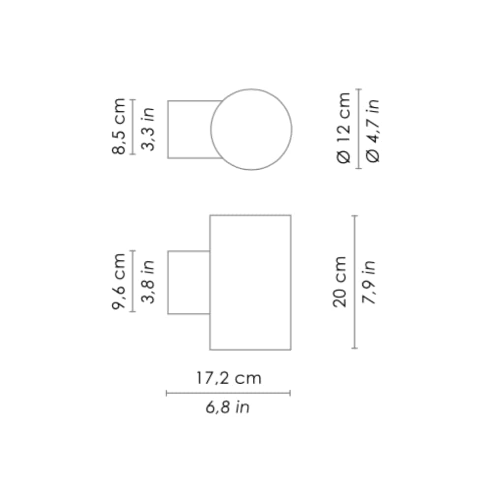 Exterior Wall Light Bianca Wall Light