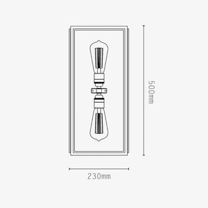 Exterior Wall Light Birch Wall Lantern