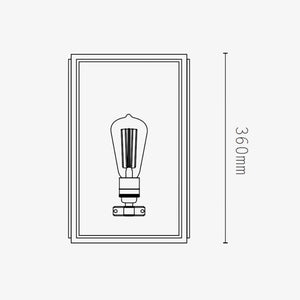 Exterior Wall Light Birch Wall Lantern