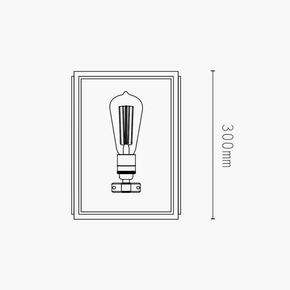 Exterior Wall Light Birch Wall Lantern