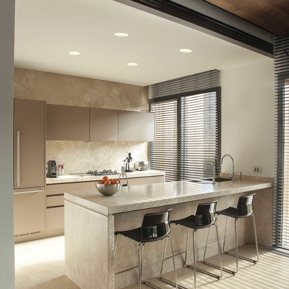 Interior Flush & Semi Flush Blanco Round Fixed Downlight