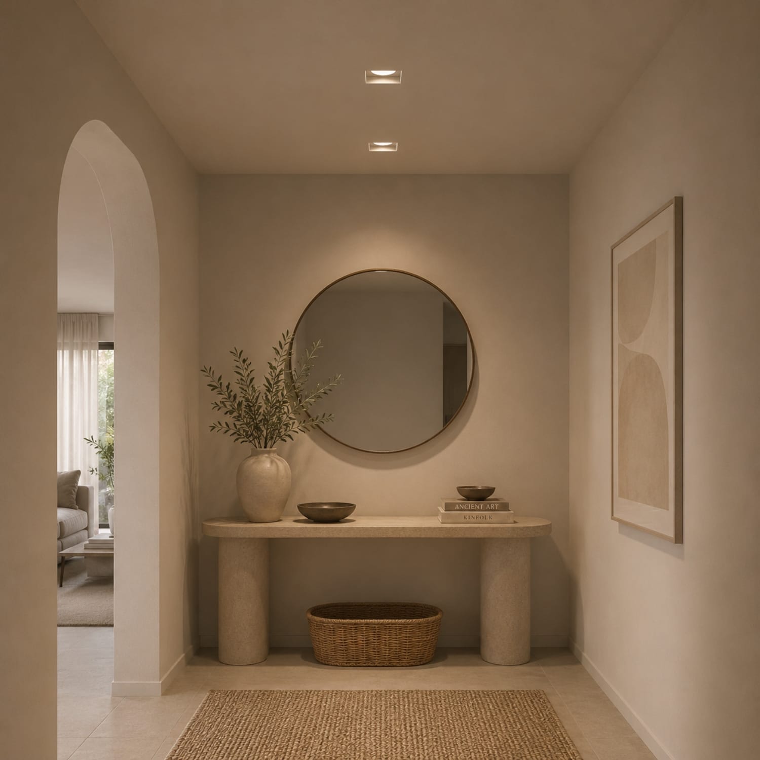 Recessed Blanco Square Adjustable Downlight