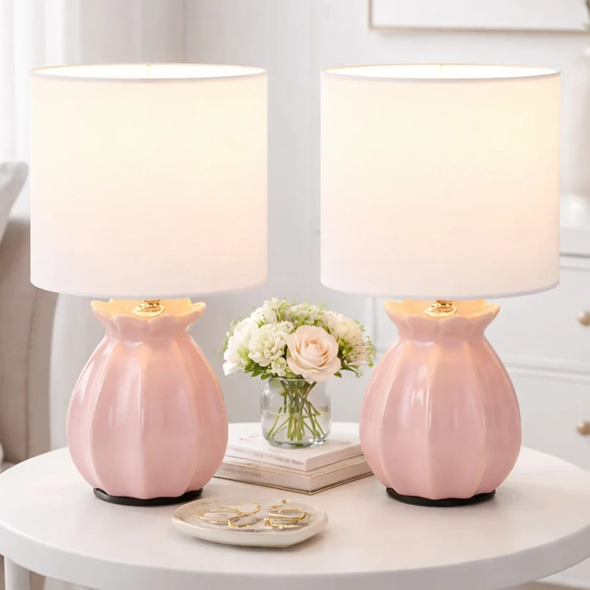 Table Lamps Blossom Ceramic Table Lamp