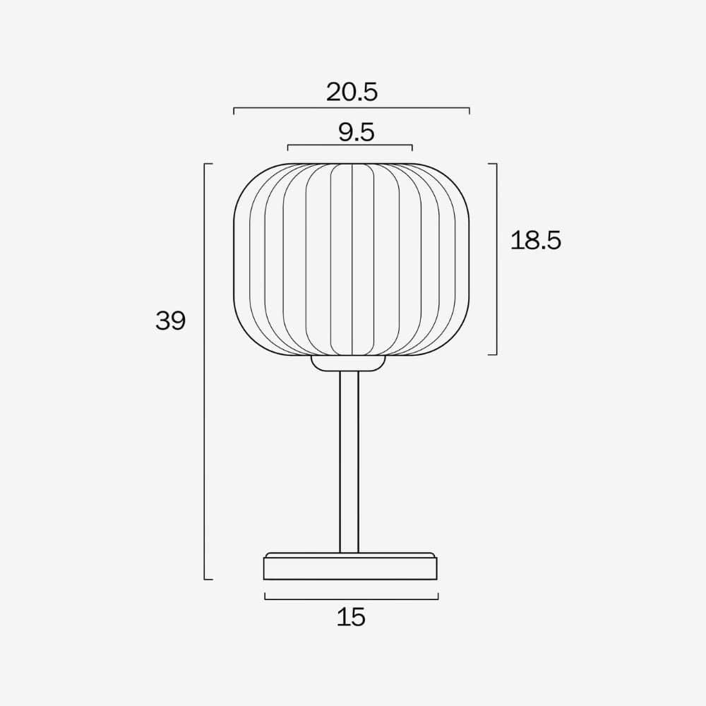 Table Lamps Bobo 1 Light Table Lamp