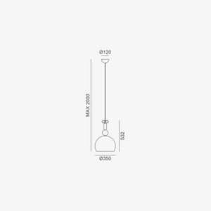 Interior Pendant Bon Ton N1 Indoor Pendant