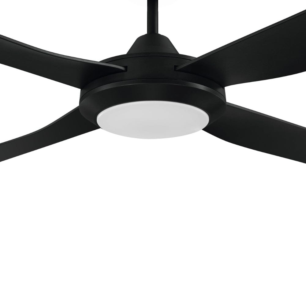 With Light Bondi Ceiling Fan Matte Black with Light
