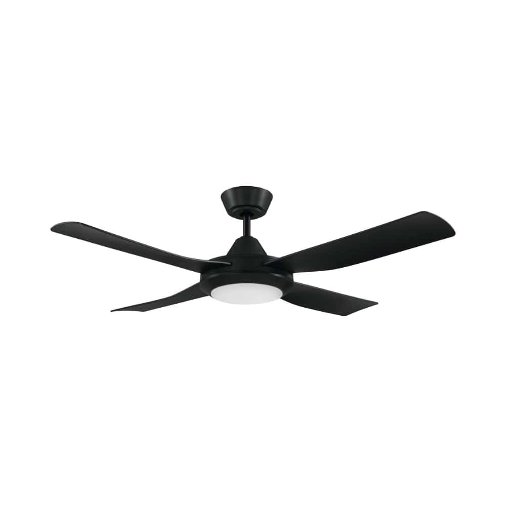 With Light Bondi Ceiling Fan Matte Black with Light