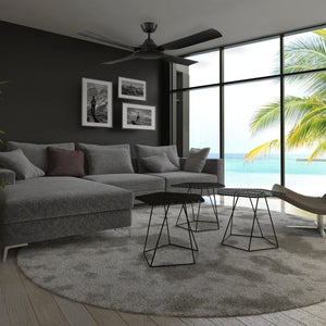 Without Light Bondi Ceiling Fan Matte Black